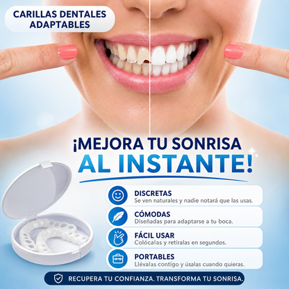 Recupera la confianza de sonreír en segundos