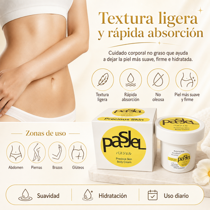 Pasjel Precious Skin – Crema Corporal para Estrías