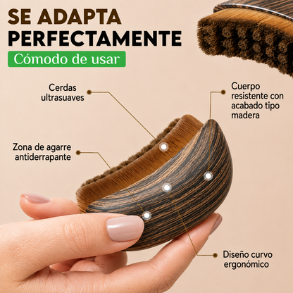 LinfaBrush™ – Cepillo Facial para Contorno y Masaje