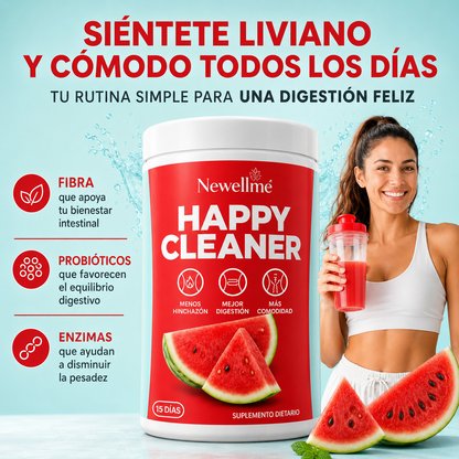 HAPPY CLEANER™ SANDÍA – FÓRMULA PREMIUM DE 14 SOBRES.