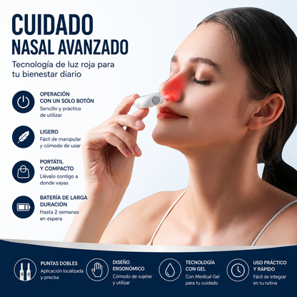 Descongestionador Nasal Infrarrojo – Respiración Más Cómoda y Bienestar Nasal