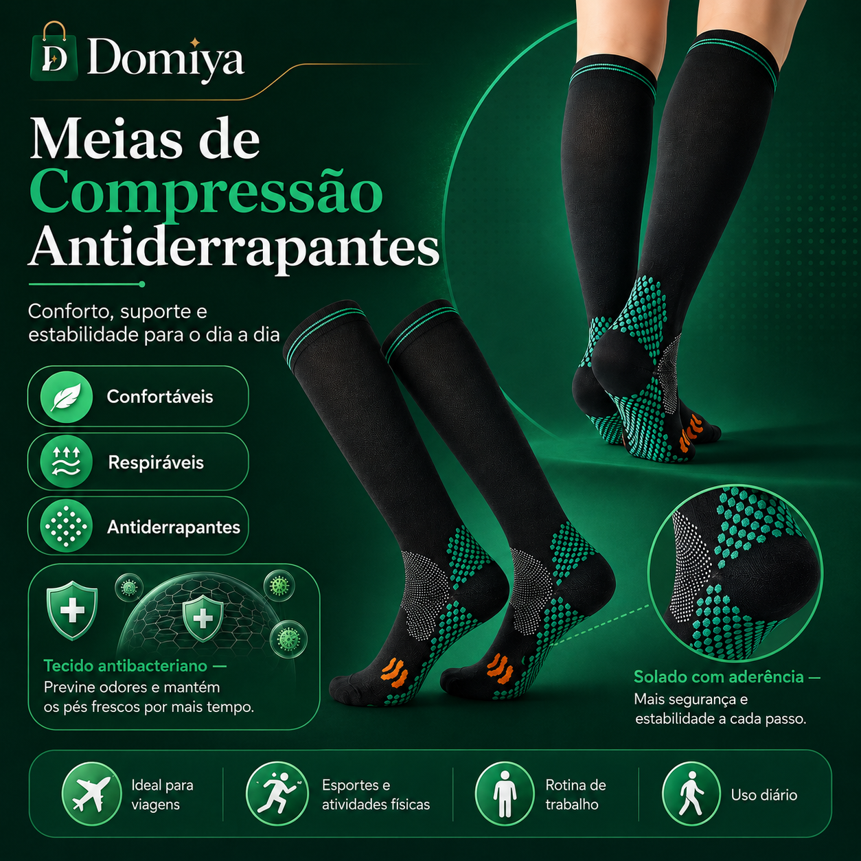 Medias de Compresion Para Deportistas