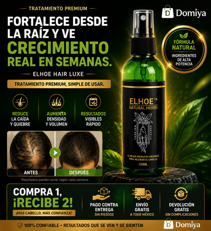Domiya® Crecimiento Capilar – Oferta Excepcional