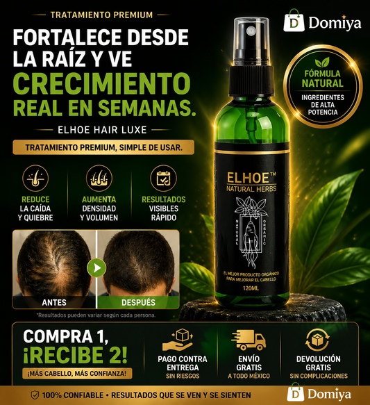 Domiya® Crecimiento Capilar – Oferta Excepcional