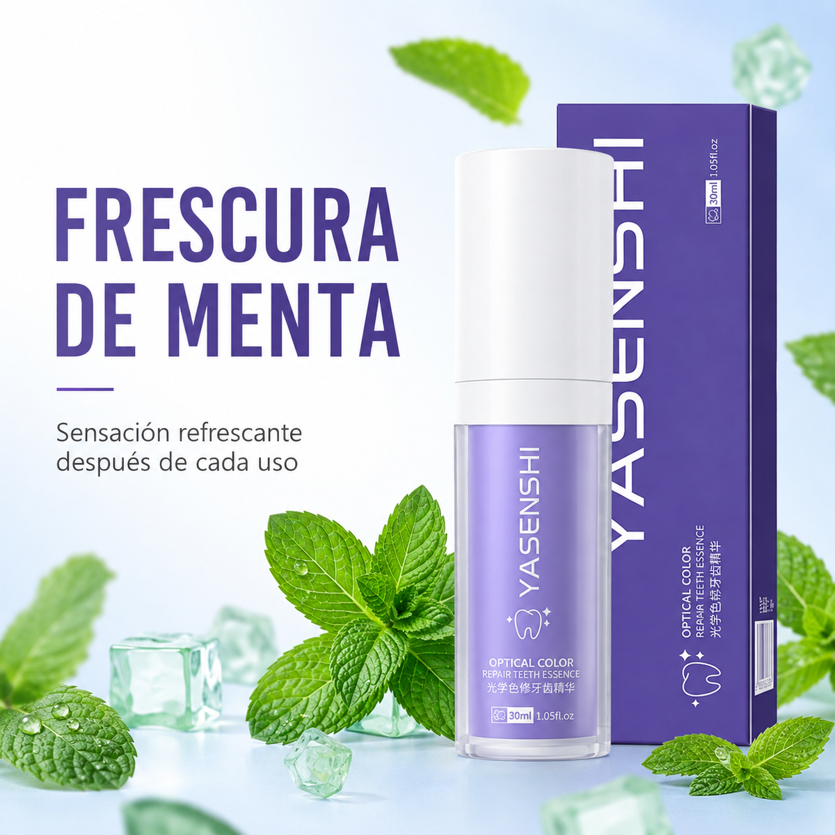 Gel Blanqueador Dental Yasenshi Antimanchas