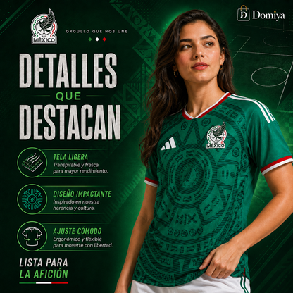 Pasión Verde 2026 – Camiseta Inspirada en México