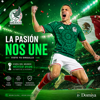 Pasión Verde 2026 – Camiseta Inspirada en México