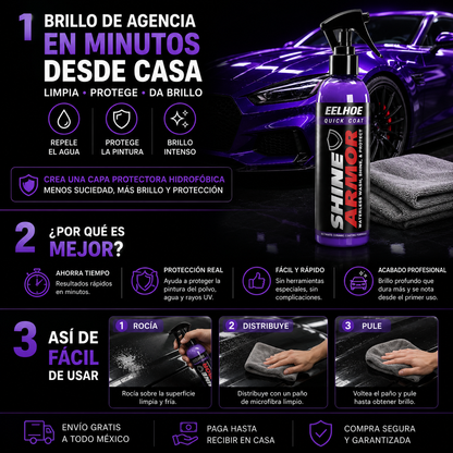 ArmorShine™ – Spray Cerámico de Brillo Extremo