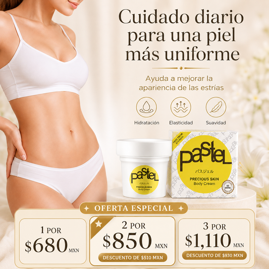 Pasjel Precious Skin – Crema Corporal para Estrías