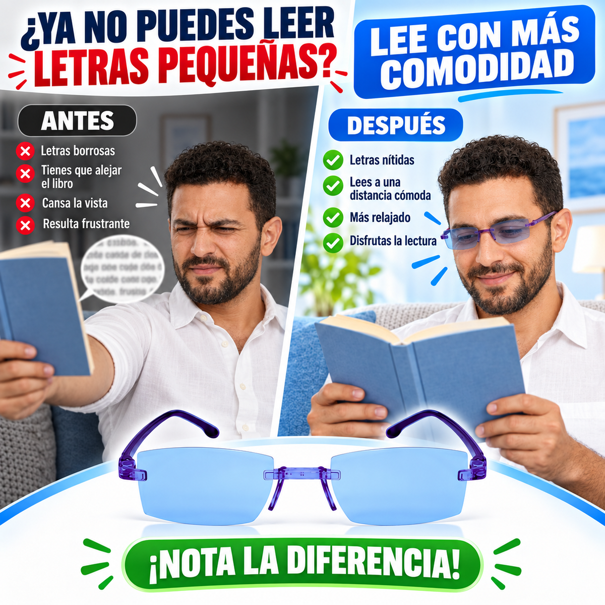Lentes Bifocales Autoajustables