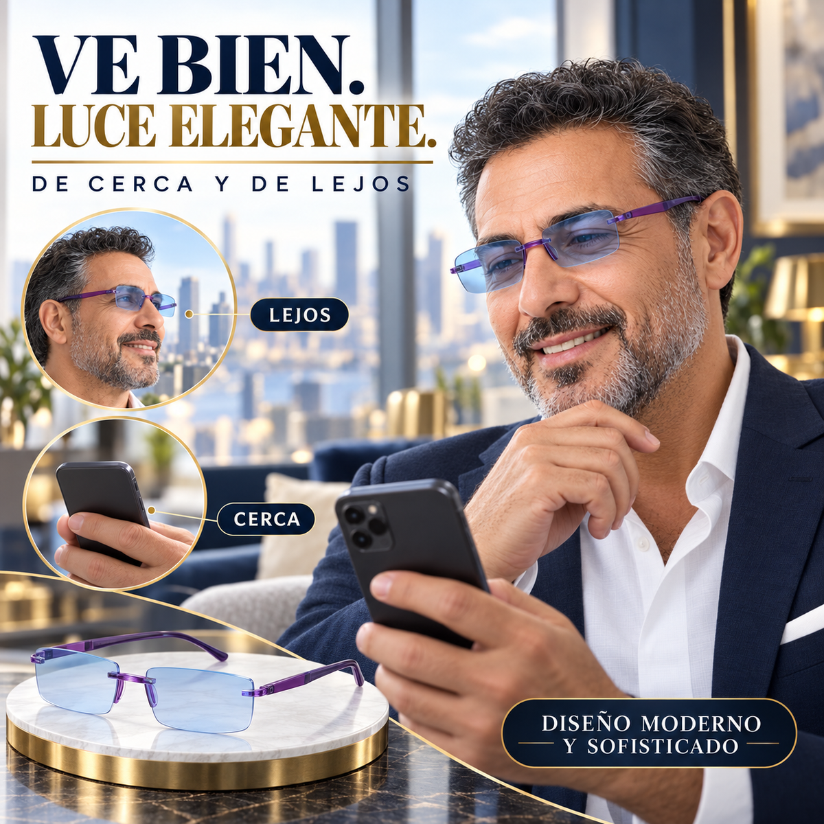 Lentes Bifocales Autoajustables