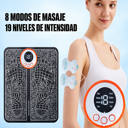 Masajeador Eléctrico de Pies con Calor Relajante.