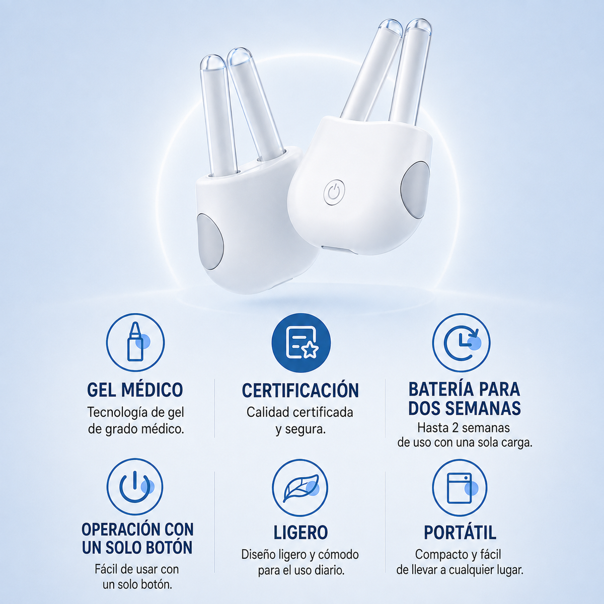 Descongestionador Nasal Infrarrojo – Respiración Más Cómoda y Bienestar Nasal